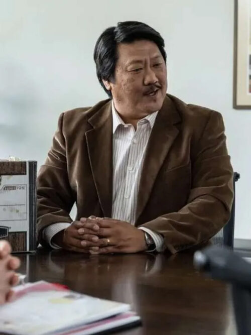 Bad Genius Benedict Wong Brown Blazer