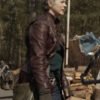 Melissa McBride The Walking Dead Daryl Dixon 2024 Maroon Jacket