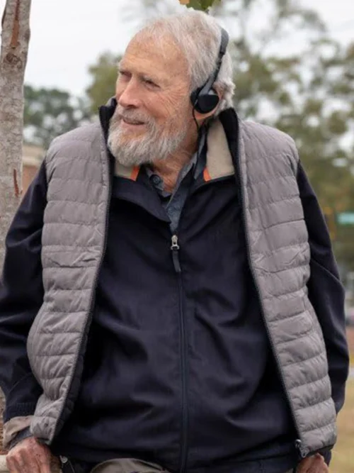 Clint Eastwood Juror #2 Grey Vest