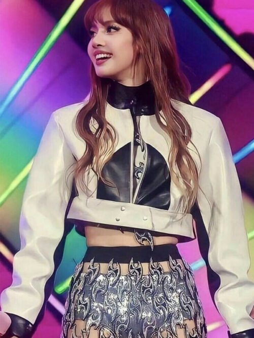 Lisa BLACKPINK Leather Jacket