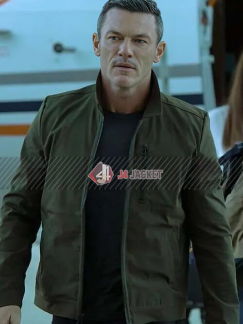 TV Series Echo 3 Luke Evans Green Cotton Jacket