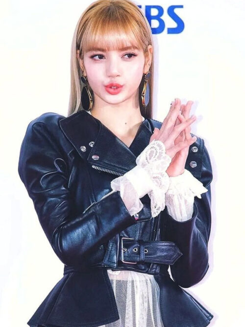 Lisa BLACKPINK Leather Jacket