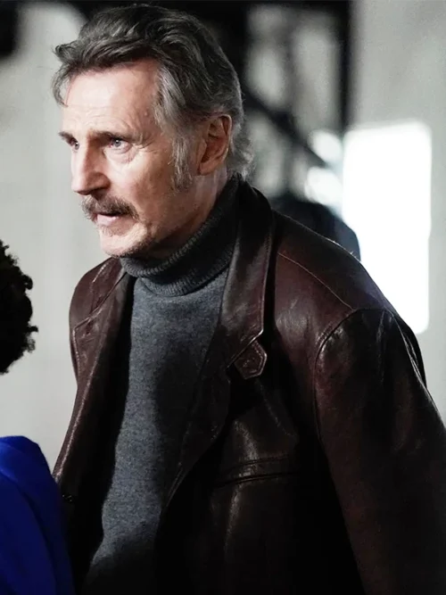 Liam Neeson Absolution Dark Brown Jacket