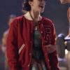 Grease Rise of the Pink Ladies Marisa Davila Red Jacket