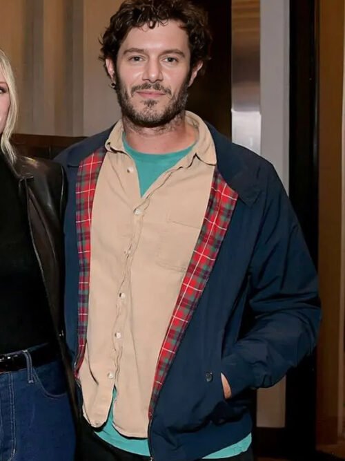 Nobody Wants This 2024 Adam Brody Blue Bomber Jacket