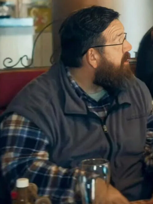 Nick Frost Get Away Gray Vest