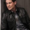 Rob Lowe 9-1-1 Lone Star S03 Owen Strand Leather Black Jacket