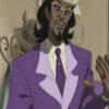 A Pimp Named Slickback Purple Costume Suit