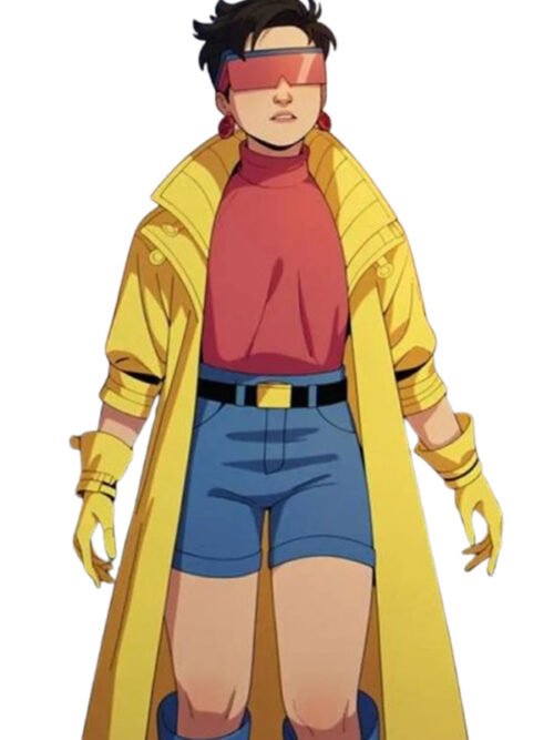 X-Men '97 S01 Jubilee Yellow Trench Coat