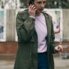 Jessica Raine The Devil’s Hour Season 02 Green Hooded Coat