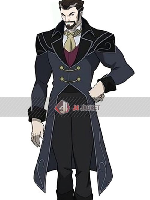 Sylas Briarwood Animated TV Series The Legend of Vox Machina Trench Coat