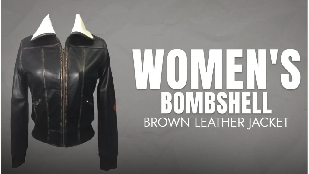 Women's Bombshell Brown Leather Jacket