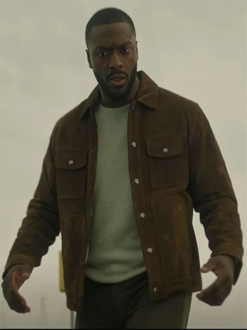 Aldis Hodge Cross S01 Suede Jacket