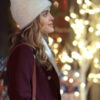 Operation Nutcracker 2024 Ashley Newbrough Maroon Coat