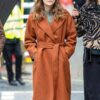 Black Doves S01 Helen Webb Wool Trench Coat