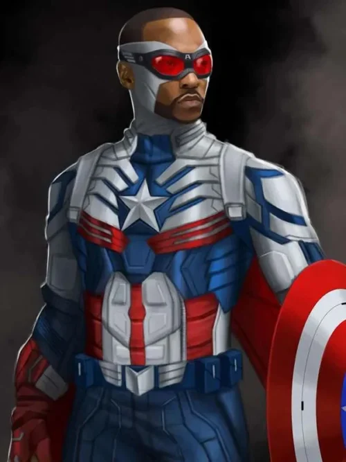 Captain America Brave New World Sam Wilson Jacket