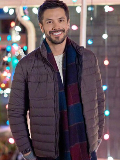 Marco Grazzini Christmas Under the Lights Luke Gray Quilted Jacket