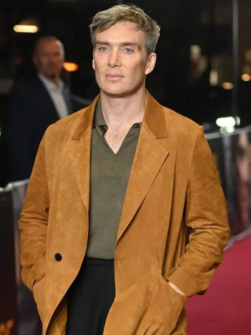 Cillian Murphy Small Things Like These Event Brown Blazer