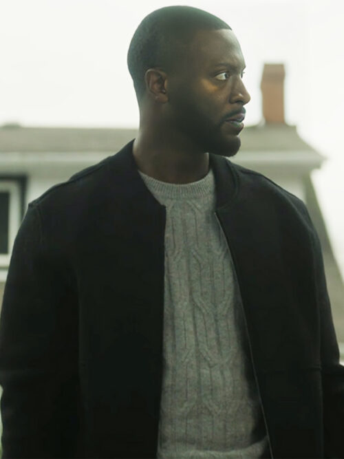 Cross Season 01 Aldis Hodge Black Bomber Jacket