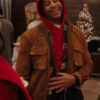 Me Next Christmas Devale Ellis Meet Brown Leather Jacket