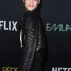 Emilia Pérez Sofia Boutella Black Quilted Jakcet