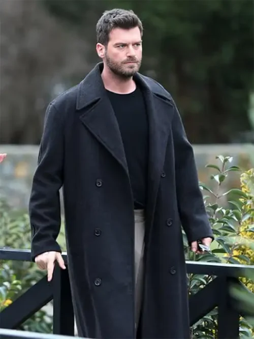 Kivanç Tatlitug The Family Black Coat