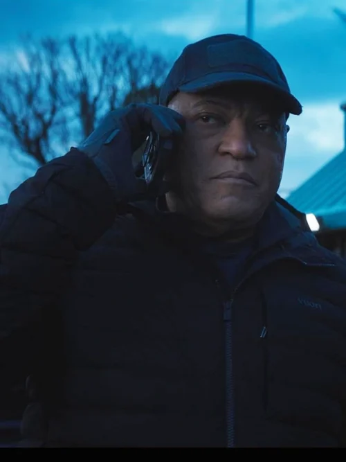 Laurence Fishburne The Amateur Black Puffer Jacket