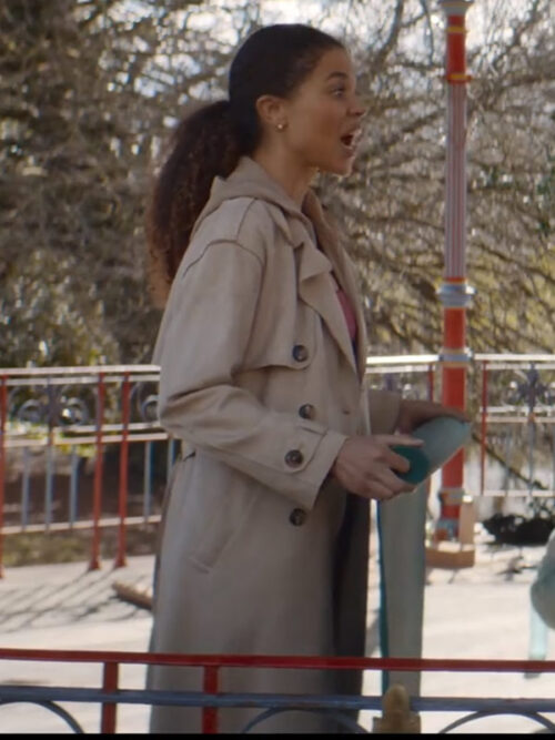 Missing You 2025 Jessica Plummer Beige Trench Coat