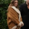 Serenay Sarikaya The Family Suede Jacket