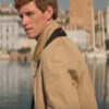 TV Series The Day of the Jackal Eddie Redmayne Beige Trench Coat