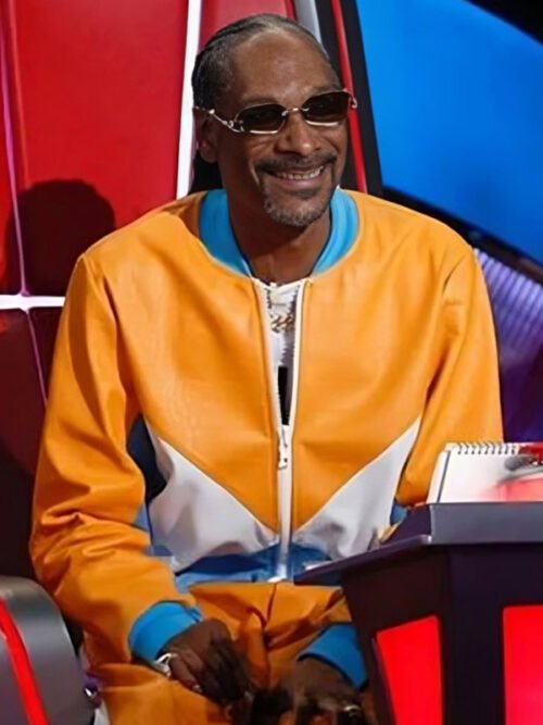 The Voice S26 Snoop Dogg Track Leather Jacket