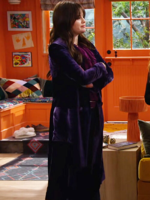 Alex Russo Wizards Beyond Waverly Place 2024 Purple Coat