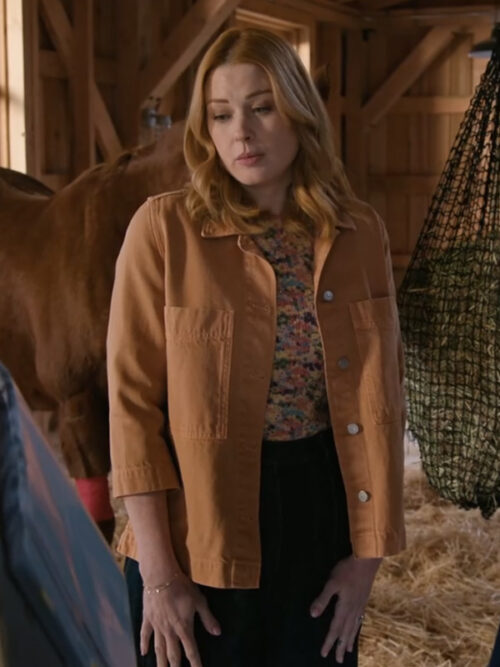 Melinda Monroe Virgin River TV Series Brown Jacket