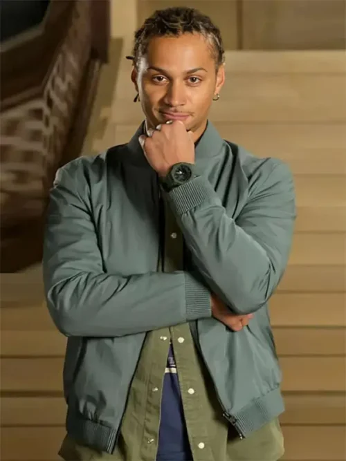 Bluey Robinson The Librarians The Next Chapter Bomber Jacket