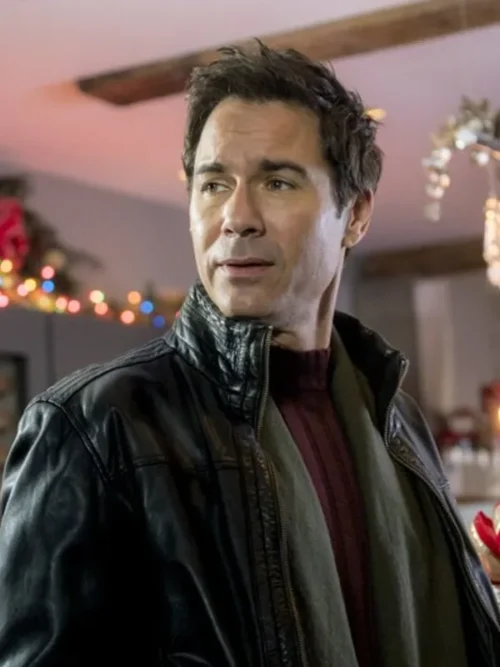 Eric McCormack A Heavenly Christmas Black Jacket