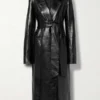 Hailey Bieber Doja Cat's Party Black Trench Coat