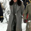 Joyeux Noel Movie 2005 le lieutenant Horstmayer Gray Wool Coat