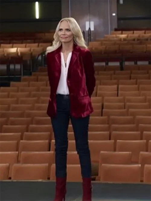 Kristin Chenoweth A Christmas Love Story Red Blazer