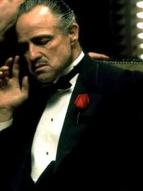 Marlon Brando The Godfather Black Blazer