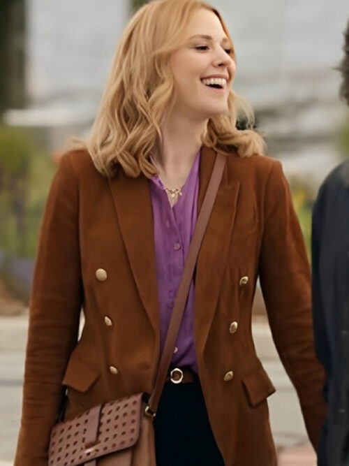 TV Series Virgin River Alexandra Breckenridge Brown Blazer Coat