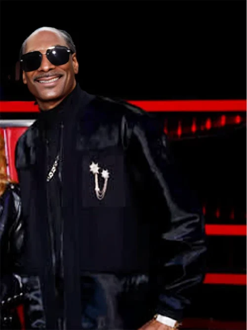 Snoop Dogg The Voice S026 Black Jacket