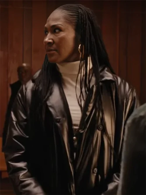 Terri J. Vaughn Queens of Christmas 2024 Trench Coat