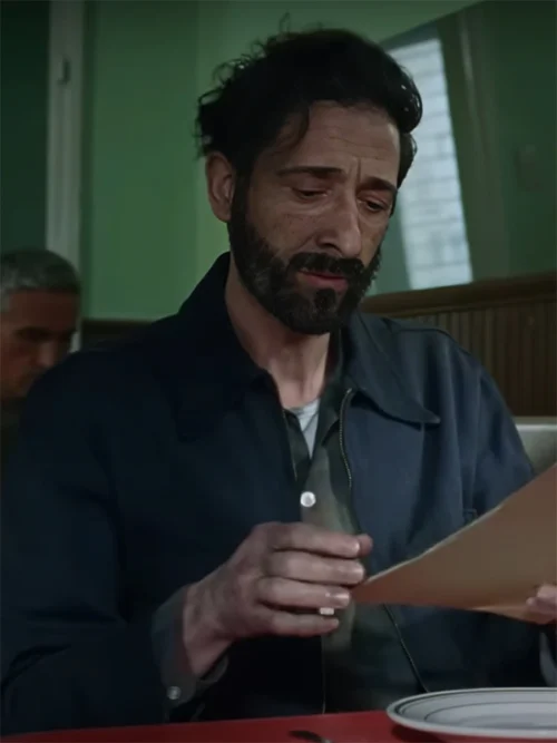 The Brutalist Adrien Brody Cotton Jacket