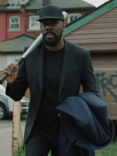 The Madness Colman Domingo Black Blazer Coat