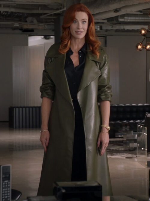 Monica Stevens The Rookie S06 Green Coat