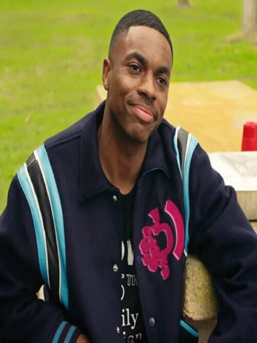 The Vince Staples Show S01 Vince Staples Blue Varsity Jacket