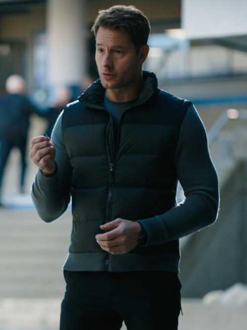 TV Series Tracker S02 Justin Hartley Puffer Jacket