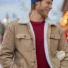 Travis Van Winkle Tis the Season to be Merry Beige Jacket