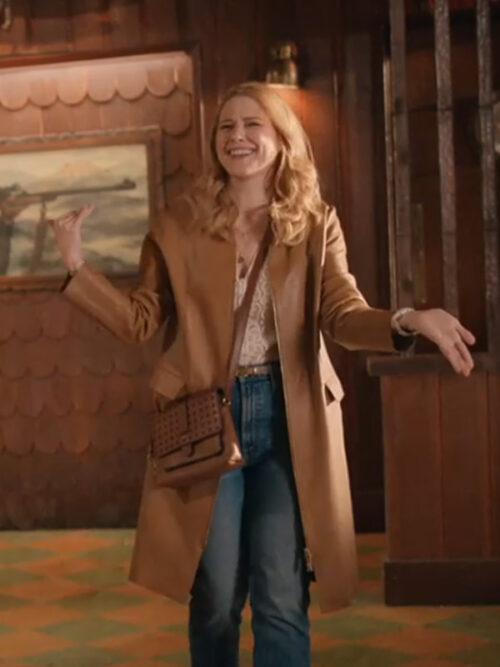 Melinda Monroe Virgin River S06 Brown Coat