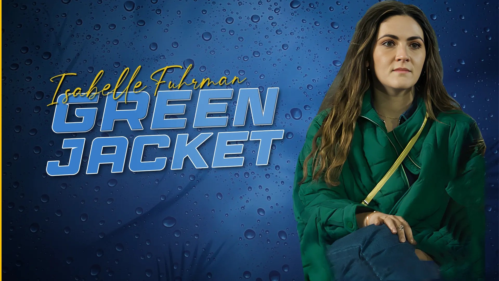 Isabelle Fuhrman Green Jacket